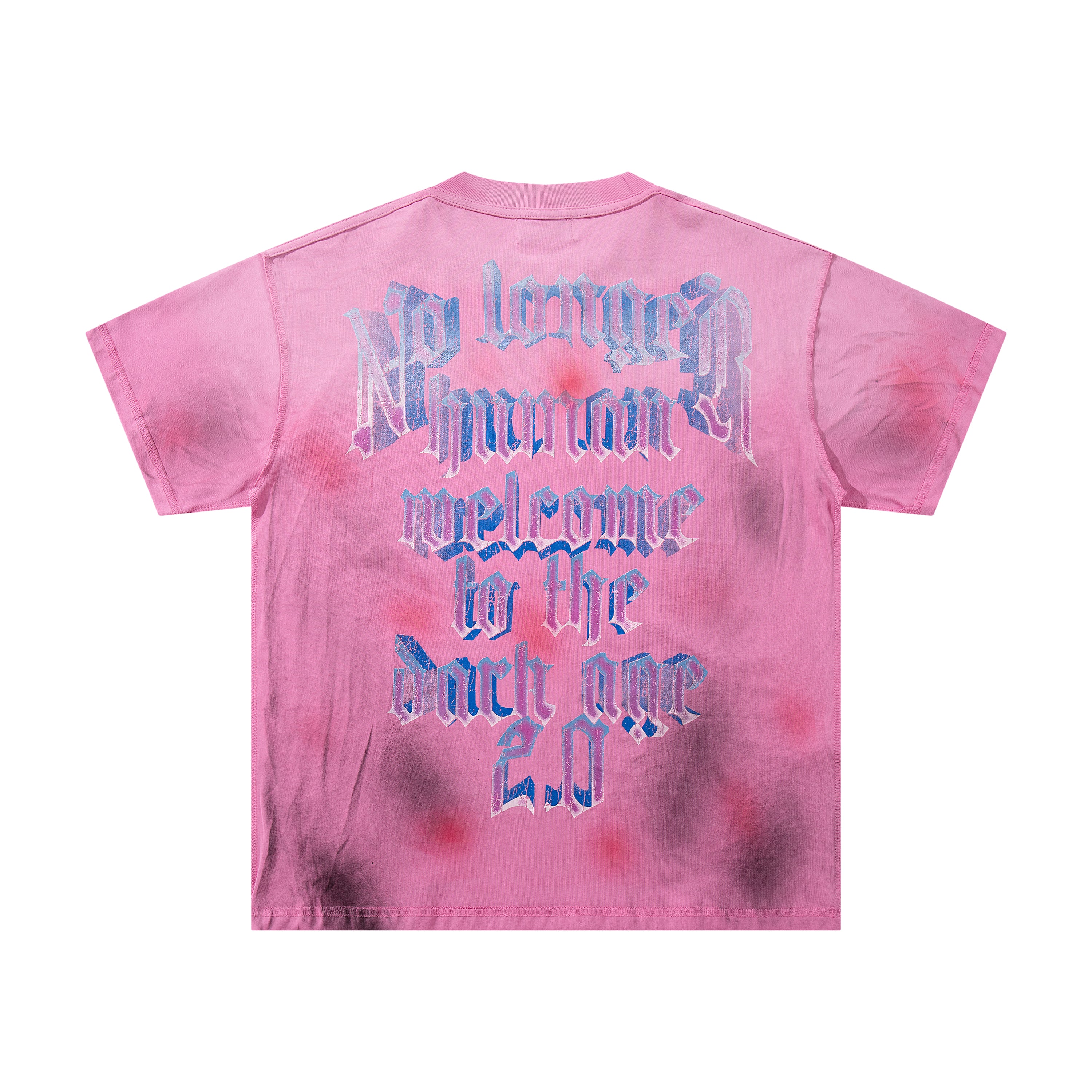 Rare Peace Skull Headphones Grunge Graphic Streetwear Tee