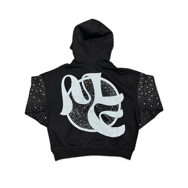 Mixed Emotions Archer Rhinestone Hoodie